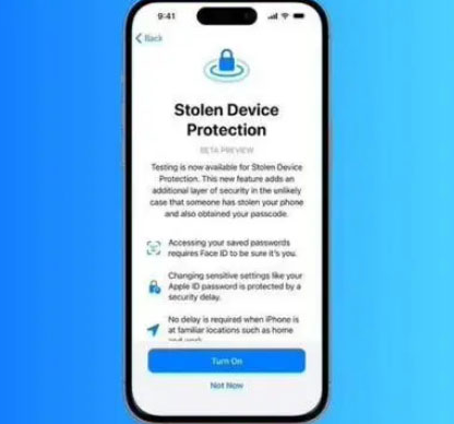 湛河苹果授权维修店分享被盗设备保护功能开启方法 