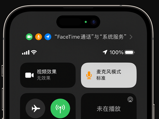 湛河苹果授权维修网点分享iPhone在通话时让你的声音更清晰 