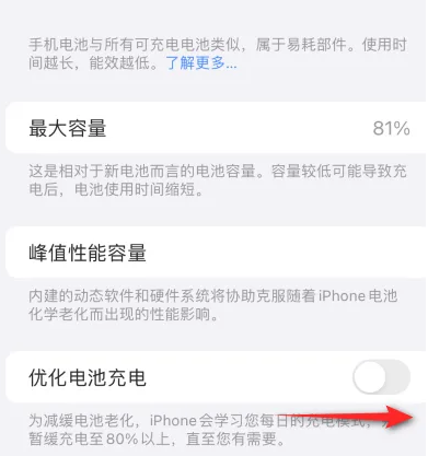 湛河苹果15维修分享iPhone15充电到80%就充不进电了怎么办 