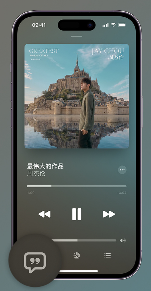 湛河iphone维修分享如何在iPhone上使用Apple Music全新唱歌功能 